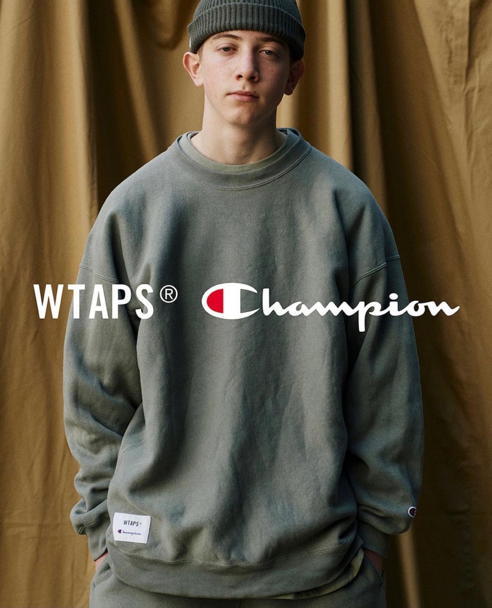 WTAPS×champion ロングTシャツ